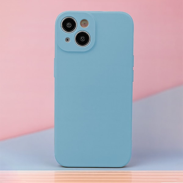 Silikon Mobilskal för IPhone 16 plus - blå blå