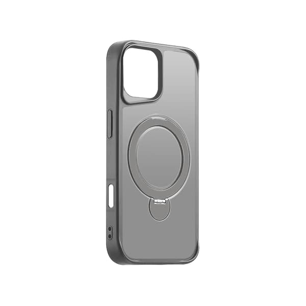 Etteri Matt Mag Ring skal för iPhone 16 Plus grå