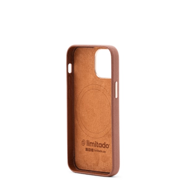Tillbehörspaket – iPhone 13 mini – brun Saffiano