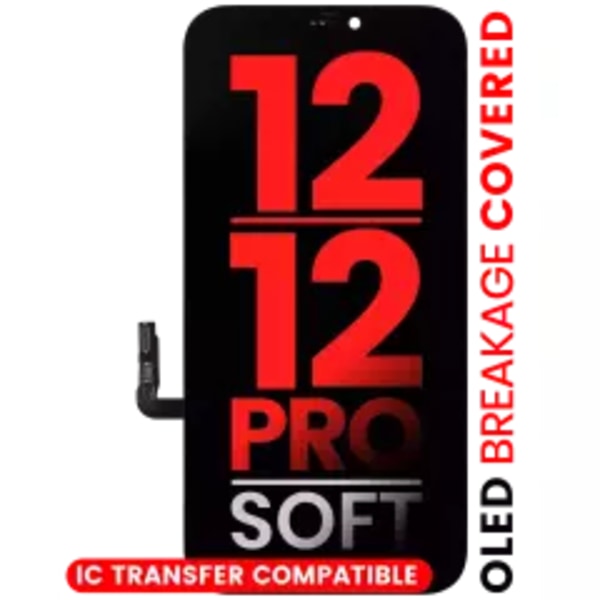 OLED-enhet för iPhone 12 / 12 Pro (Eftermarknad Pro: XO7 Soft)
