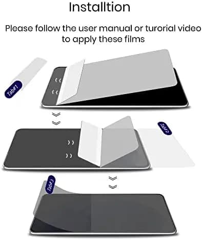 2-pack Sekretess nano skärmskydd iPhone 15 Pro Max grå