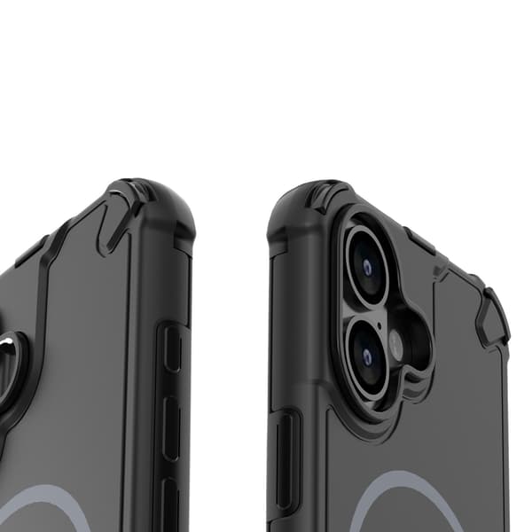 Defender 2in1 Mag-fodral för iPhone 17 6,3\" svart