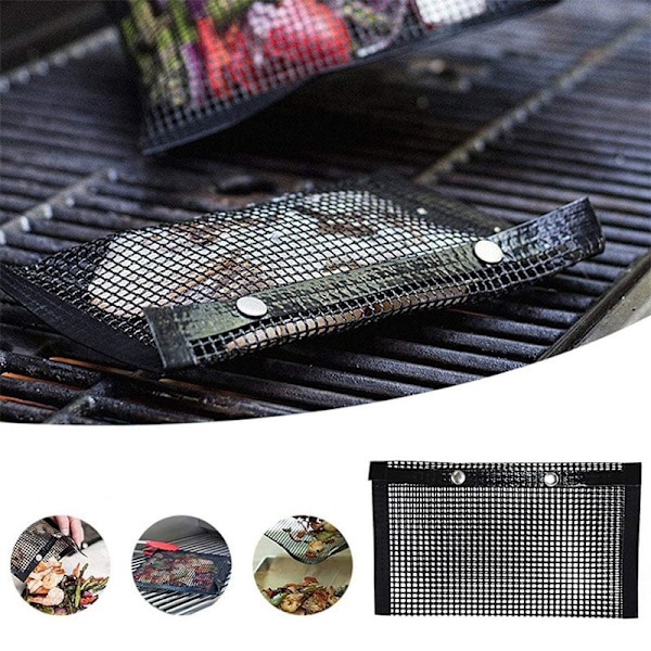 2 st Återanvändbar  BBQ Grill Mesh
