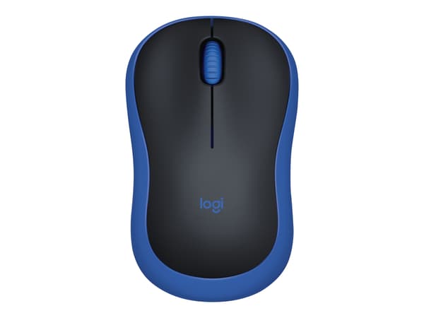 Logitech M185 Optisk trådlös Blå blå
