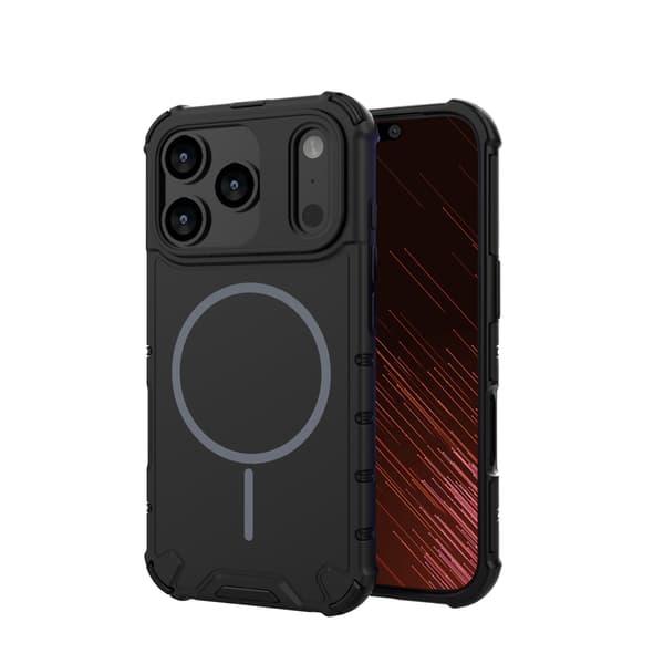 Defender 2in1 Mag-fodral för iPhone 17 Pro Max 6,9\" svart