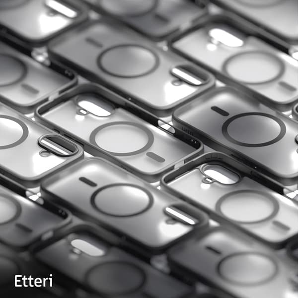 Etteri Matt Mag skal för iPhone 16 Plus svart