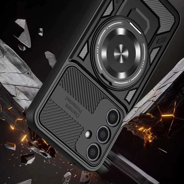 Defender Armor Mag skal för Samsung Galaxy S26 Plus svart