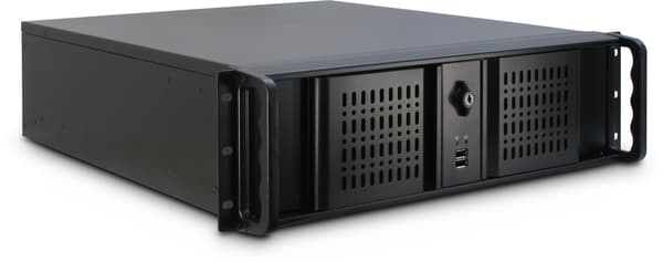 Inter-Tech IPC 3U-3098-S Rackversion ATX svart svart