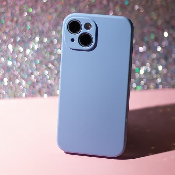 Mag Invisible-fodral för iPhone 14 Plus 6,7\" pastellblå