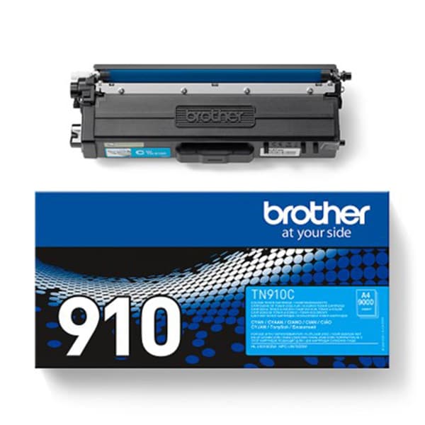 Brother TN 910C Cyan 9000 sidor Toner