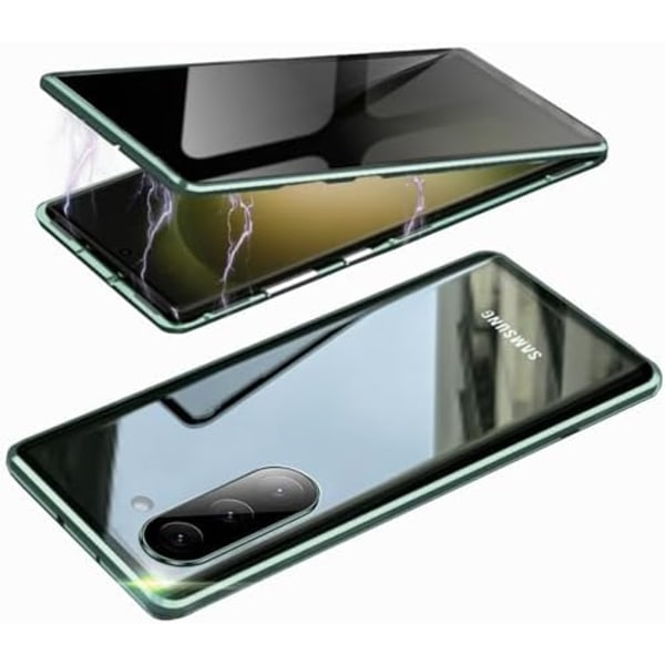 sekretess doubelfodral för Samsung S24 grön grön
