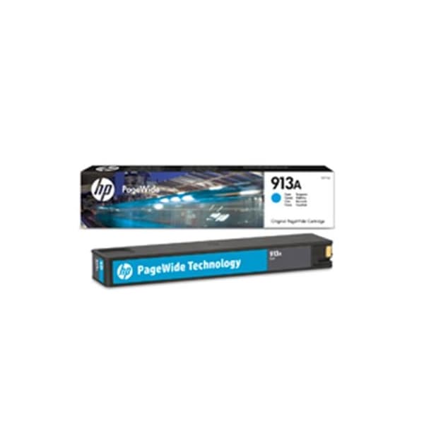 HP 913A Cyan 3000 sidor bläck F6T77AE