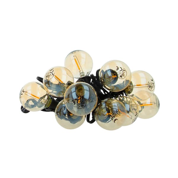 Forever Light LED-lampa E12 G40 0 5W 3V 24lm FL-2B guld 6st gul