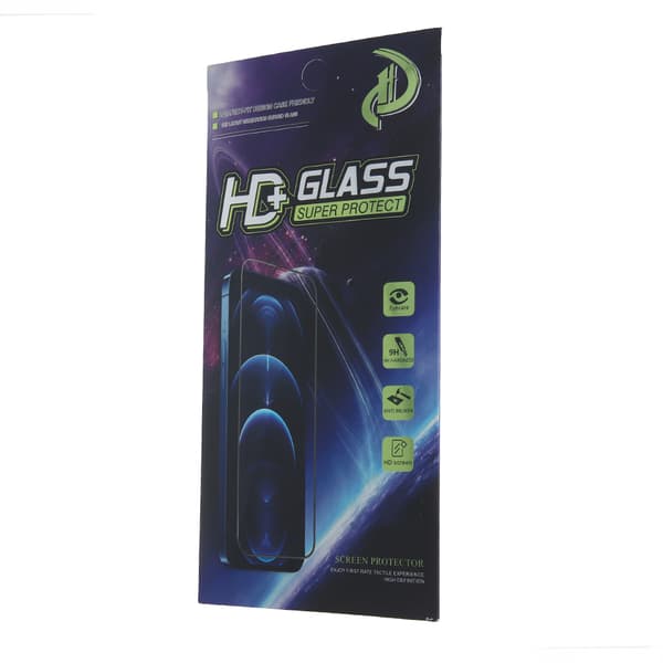 2-pack Tempered Glass Screen Protector for iPhone X/XS/11 Pro - Black Frame, Scratch-Resistant