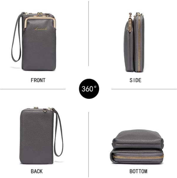 Elegant crossbody-mobiltelefonväskor|rosa