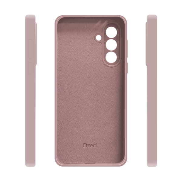 Etteri Silikonskal för Samsung Galaxy S24 FE ljusrosa