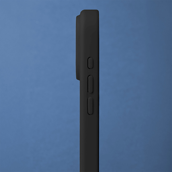 Frame Thin Mag-fodral för iPhone 15 Pro 6,1\" svart