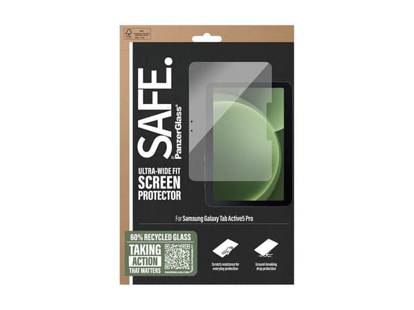SAFE. by PanzerGlass Skärmbeskytter Samsung Galaxy Tab Active5 Pro