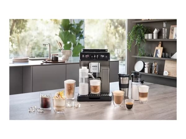 De'Longhi Eletta Explore ECAM450.86.T Automatisk kaffemaskine Titan grå