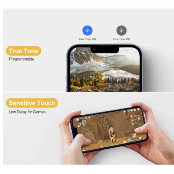 Ersättnings OLED-skärm (GX) för iPhone 16 Pro Max