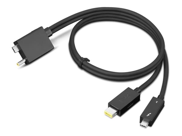 Lenovo Split Cable Thunderbolt kabel 70cm svart