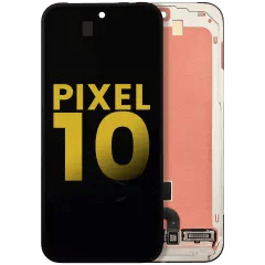 OLED-enhet med ram (med fingeravtryckssensor) kompatibel med Google Pixel 10 (renoverad) (alla färger)