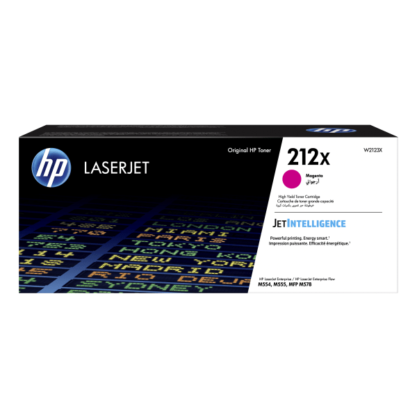 HP 212X Magenta 10000 sidor Toner W2123X