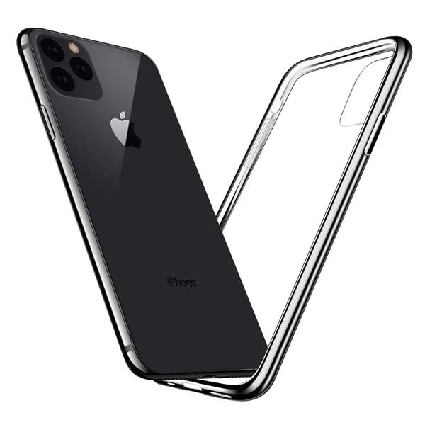 Genomskinligt silikon fodral för iphone 11 pro Max "Transparent"
"Transparent"