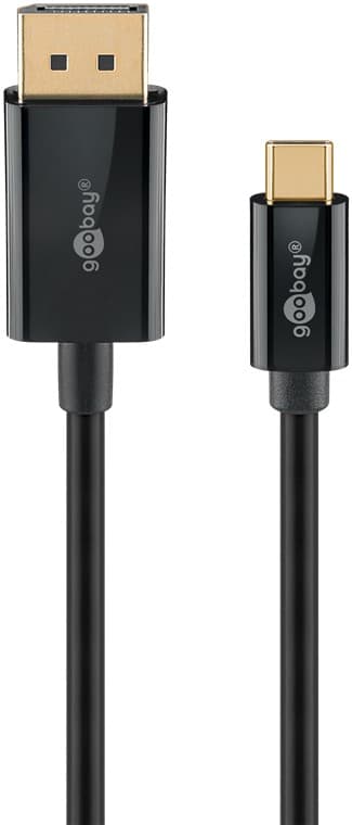 Goobay USB-C till DisplayPort-kabel 4K @ 60 Hz