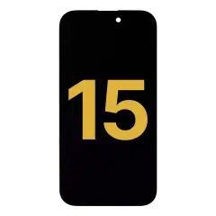 OLED-enhet för iPhone 15 (renoverad)