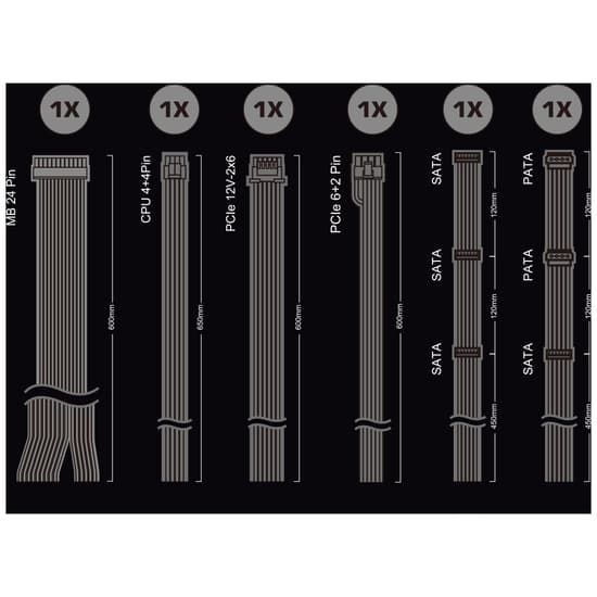 Asrock PRO-750B strömförsörjning 750Watt 80+ BronzeSort