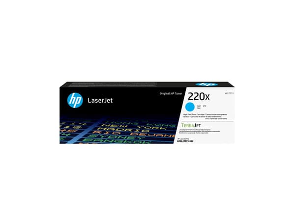 HP 220X Cyan 5500 sidor Toner