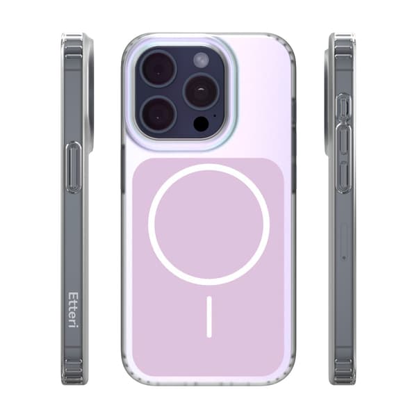 Etteri Hidden Pearl skal för iPhone 15 Pro rosa rosa