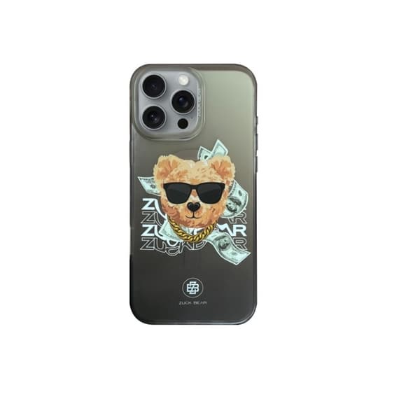 Zuck Bear Harold Magsafe-skal för iPhone 16 Pro Max svart TTT