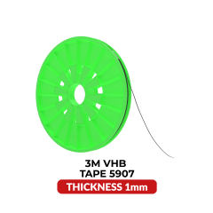 Dubbelhäftande akryltejp (1MM x 25M) (3M Modell # VHB 5907)