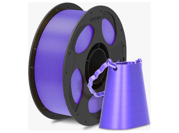 Anycubic PLA Silk PLA-filament 1.75mm lila AHSCPU-103