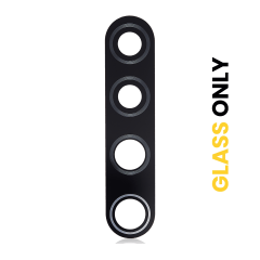 Back Camera Lens (Glass Only) With Adhesive For Xiaomi Redmi Note 8 röd