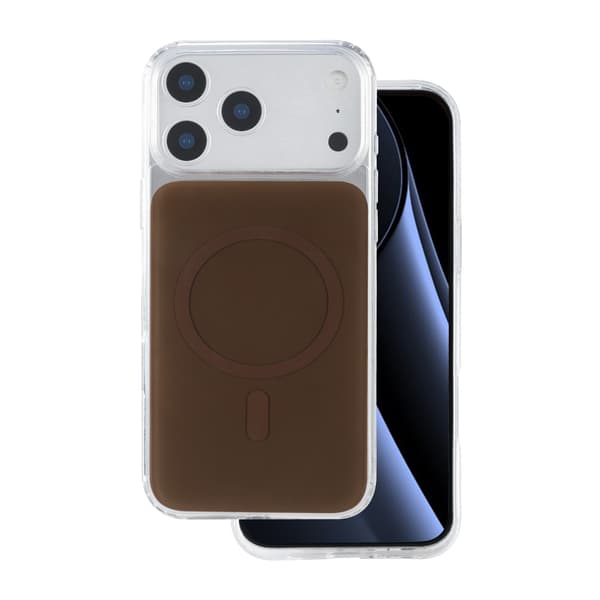 Lowkey Mag för iPhone 17 Pro Max brun