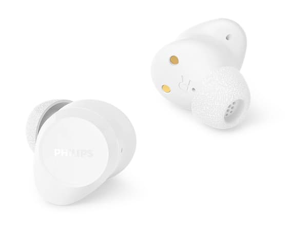 Philips TAT1300WT/00 TWS earbuds hörlurar vit vit