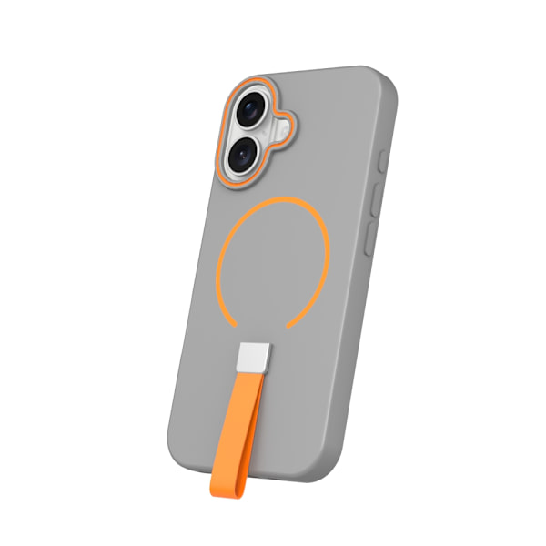 Loop Thin Mag-fodral för iPhone 16 6,1\" grå