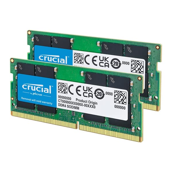 Crucial DDR4 32GB kit 3200MHz CL22 Icke-ECC SO-DIMM 260-PIN