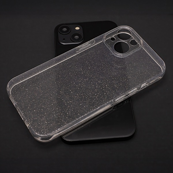 glittersilikon  fodral för iPhone Xr