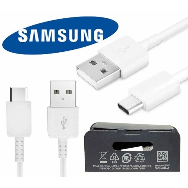 Orginal SAMSUNG EP-DG970BWE Type C 1m vit