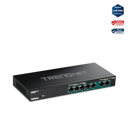 TRENDnet TPE TG327 Switch 7-porte 2.5 Gigabit PoE+