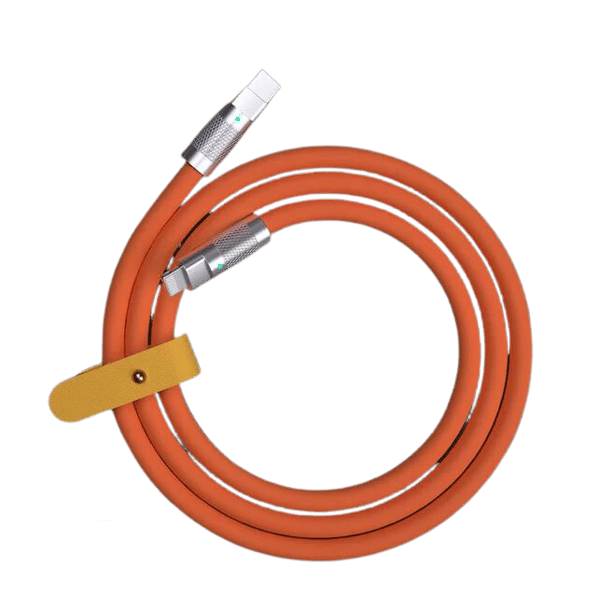 2m Supersnabbladdning USBC-Lightning kabel orange