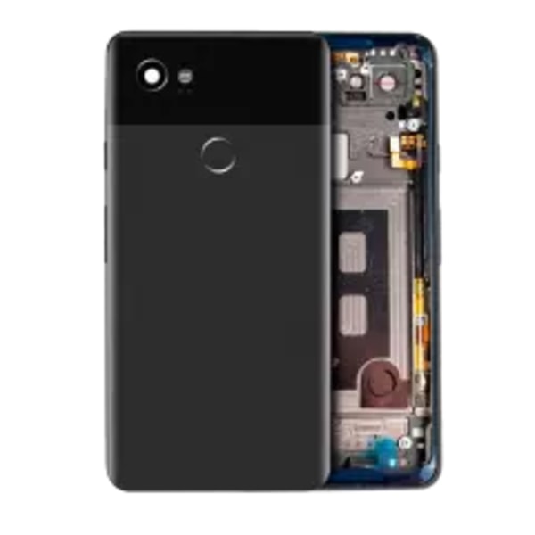 Baksida för Google Pixel 2 XL (Äkta OEM) (Svart)