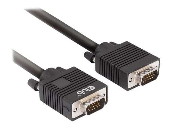 Club 3D VGA-kabel 10m svart svart