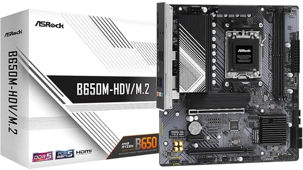 Asrock B650M-HDV/M.2 - mATX AM5 DDR5