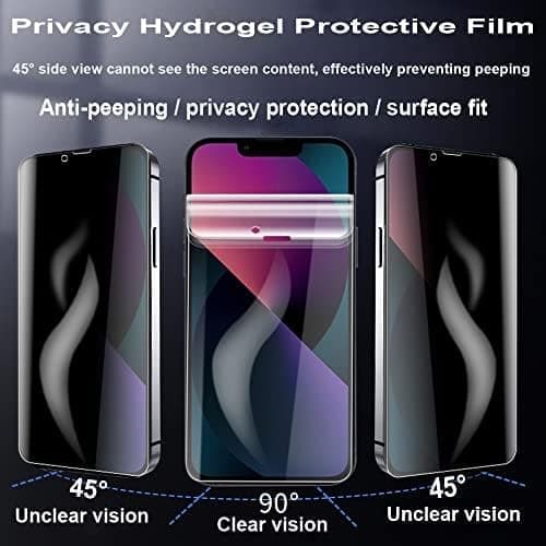 2st sekretess nanofilm för iphone 14 pro max svart