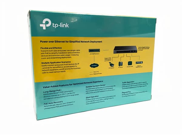 TP-Link LiteWave LS1210GP V1 Switch 10-porte Gigabit Ethernet PoE+